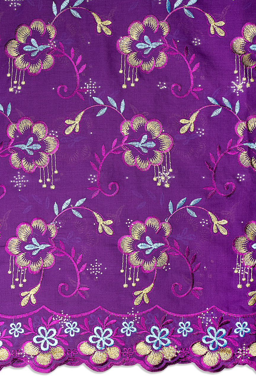 Voile Lace in Purple - VL707
